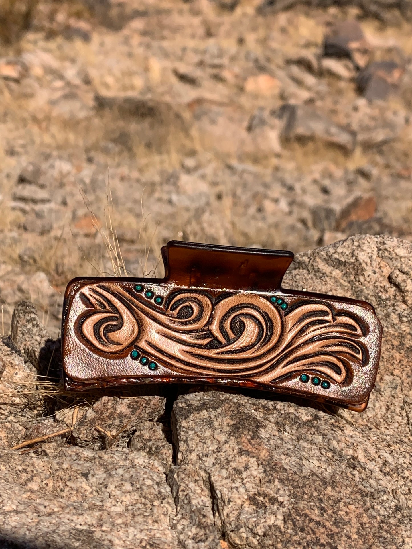 Western Swirl Hair Clip