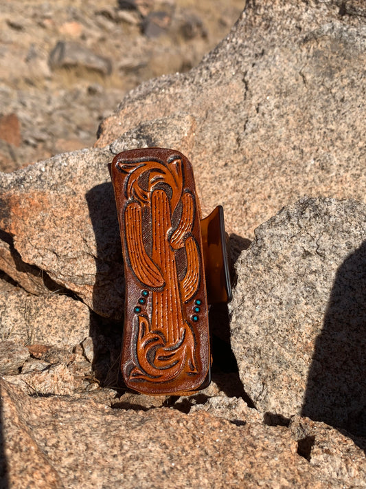 Cactus Hair Clip