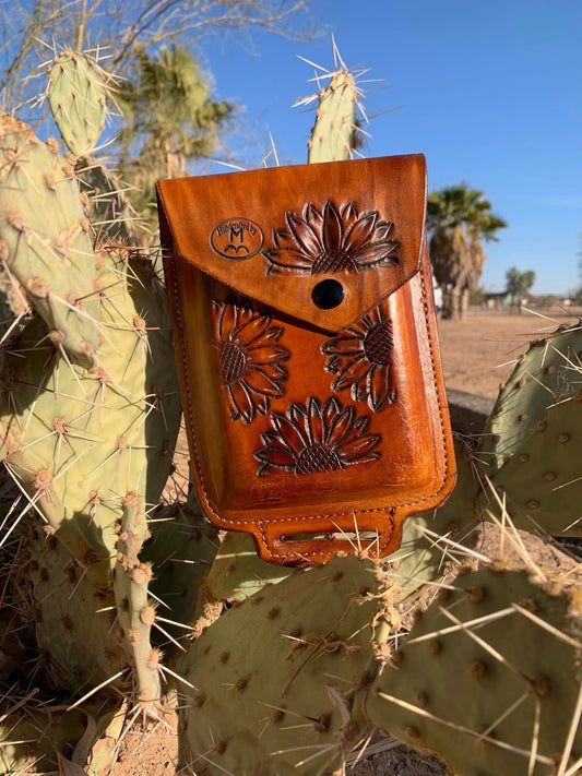 Sunflower Back Cinch Phone Case