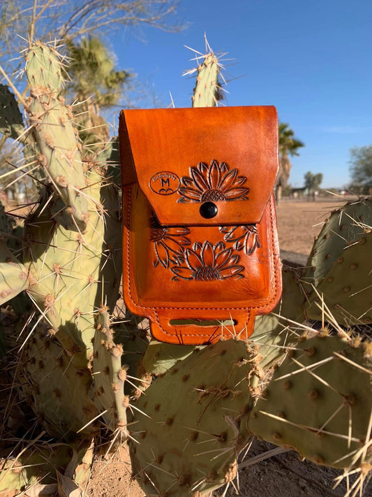 Sunflower Back Cinch Phone Case